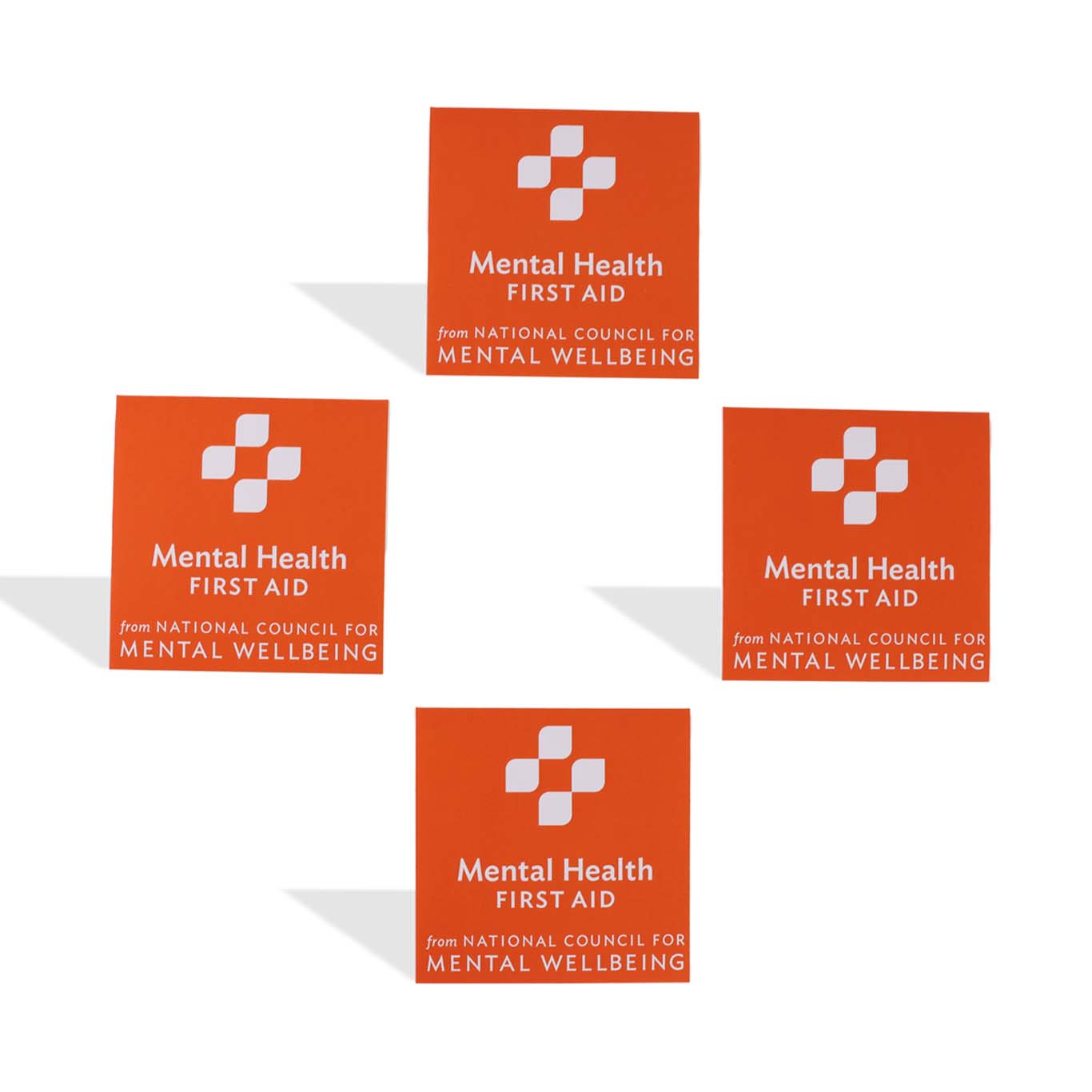Mental Health First Aid Logo Sticker
